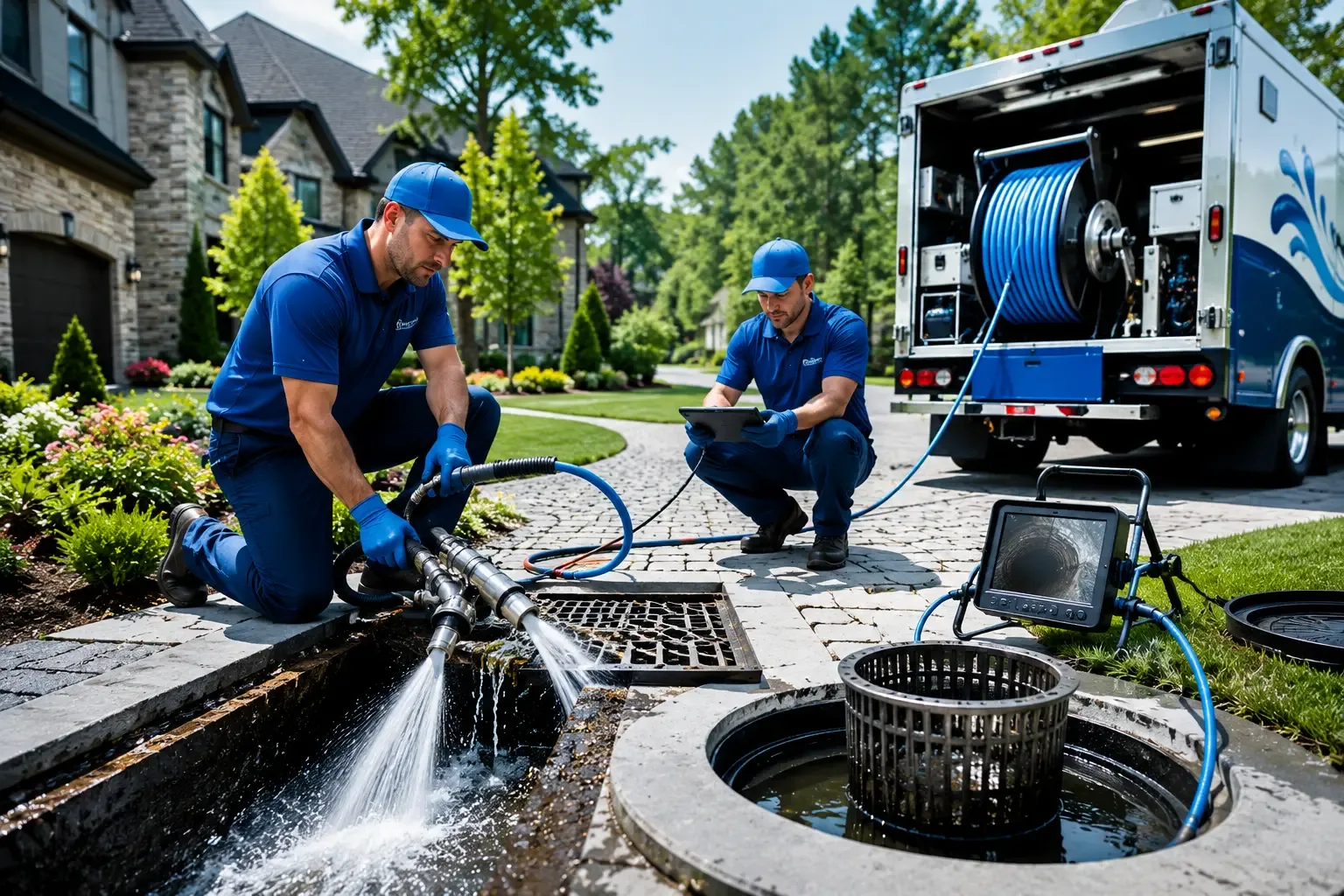 Local outdoor drain cleaning professionals in Grandy, NC